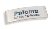 Paloma Win, Kunststoff transluzent klar, 22mm hoch 