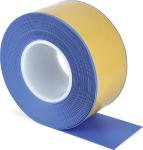 Bodenmarkierungsband WT-500 mit abgeschrägten Kanten, PVC, Blau, 75 mm x 10 m 