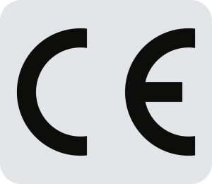 CE-Zeichen, Polyesterfolie, 15x13 mm, 10 Stück/Bogen 