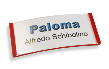 Paloma Win,(Polar®)  Kunststoff Rot, 30mm hoch 