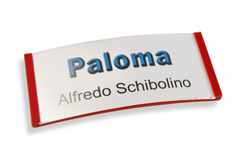 Paloma Win,(Polar®) Kunststoff Rot, 34mm hoch 